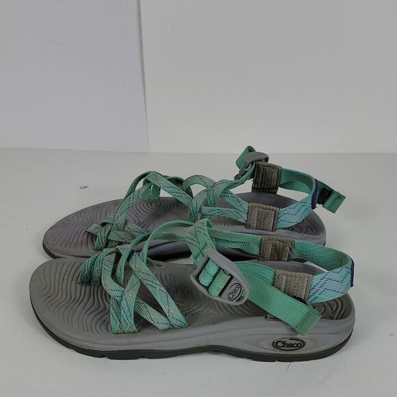 Chaco ZX/2 Classic Women's Green Sandals - Picture 4 of 11